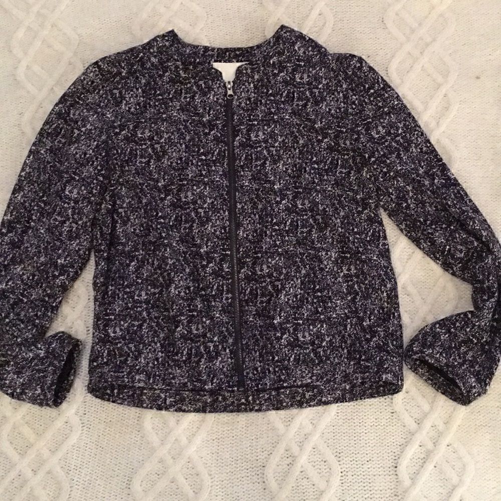 Mercer & Madison Black & White Dress Jacket M